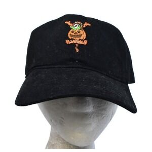 Disney x‎ Boxlunch Pumpkin Tigger Ball Cap Black Adjustable Cotton Panel Hat
